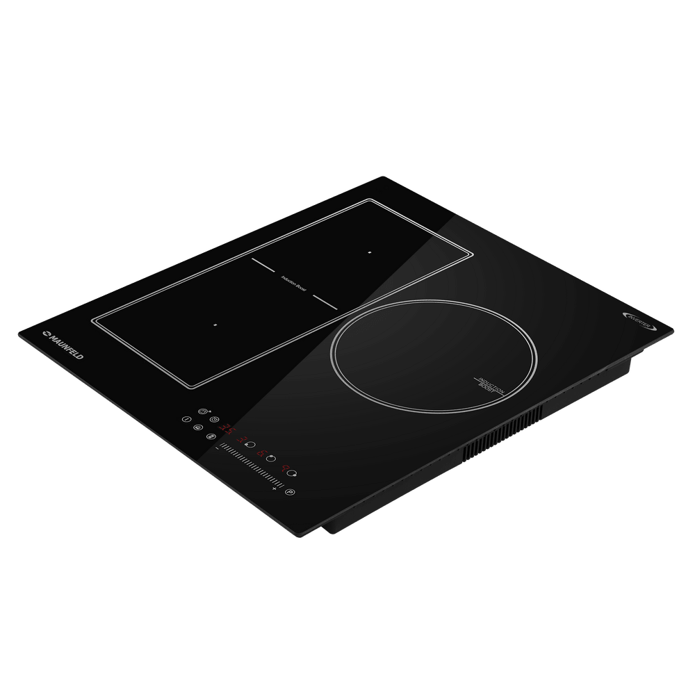 Индукционная варочная панель с объединением зон Bridge Induction MAUNFELD CVI453SBBK Inverter - фото3